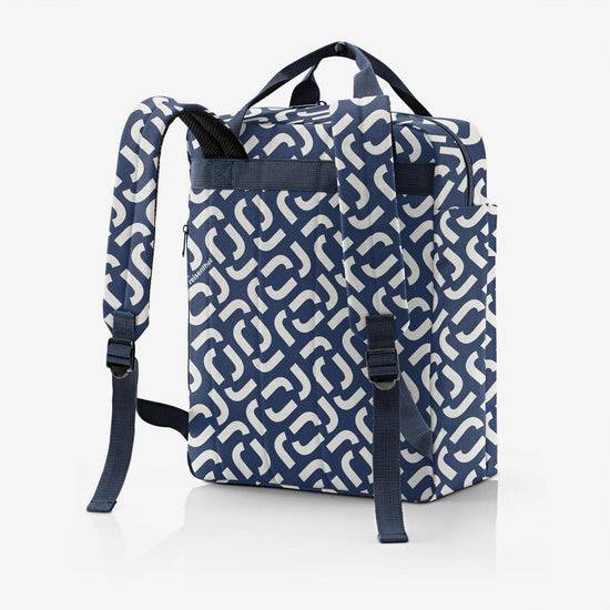 Reisenthel allday backpack M signature navy (Rucksack,blau) Bis zu 50% Rabatt
