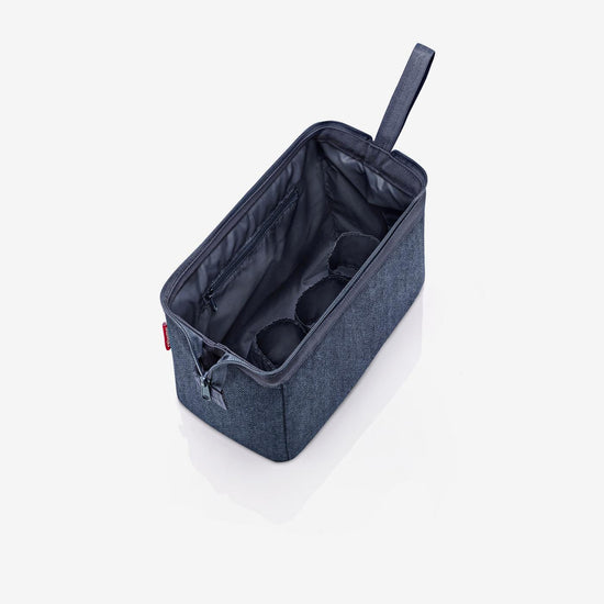 Reisenthel travelcosmetic herringbone dark blue (Kulturbeutel,dunkelblau) Speichern exportieren