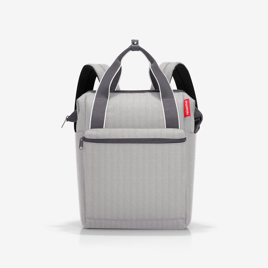Reisenthel allrounder R herringbone grey (Rucksack,grau) Fabrik Onlineshop