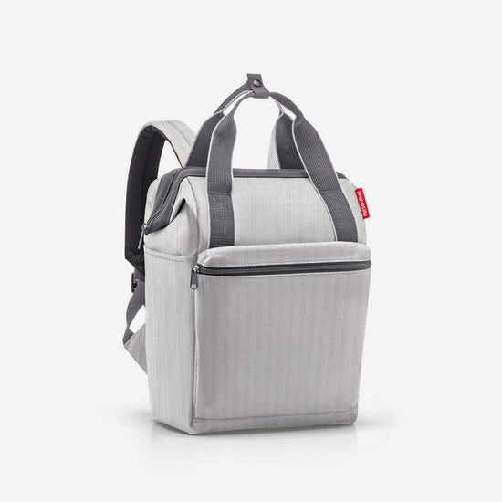 Reisenthel allrounder R herringbone grey (Rucksack,grau) Fabrik Onlineshop