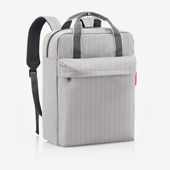 Reisenthel allday backpack M herringbone grey (Rucksack,grau) Fabrikpreis