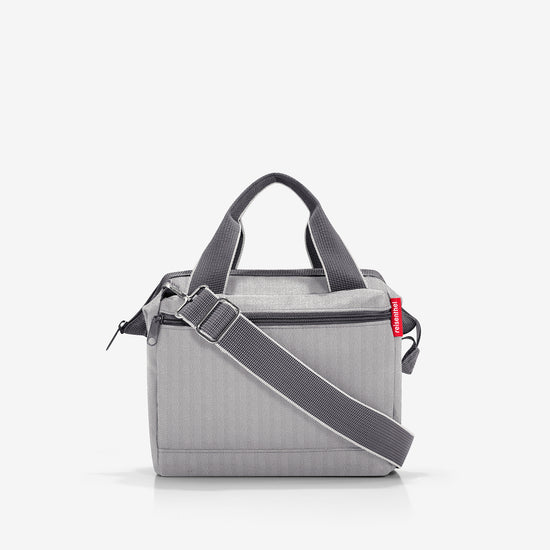 Reisenthel allrounder cross herringbone grey (Handtasche,grau) Großer Ausverkauf