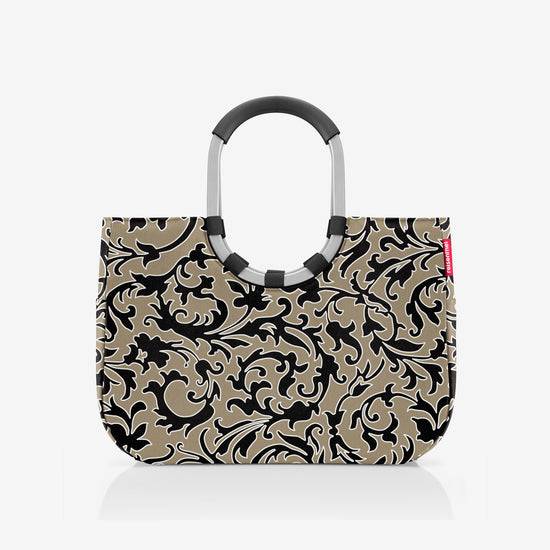 Reisenthel loopshopper L baroque marble (Einkaufstasche,schwarz) Jubiläumsangebot