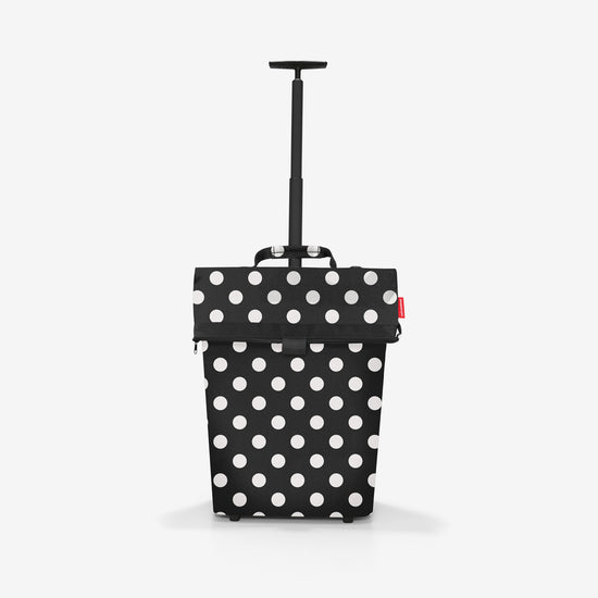 Reisenthel trolley M frame dots white (Trolley,schwarz) Kauf eins, bekomm eins gratis