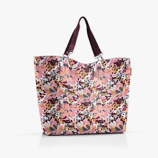 Reisenthel shopper XL flora rose (Strandtasche,rosa) Super Sparpreis