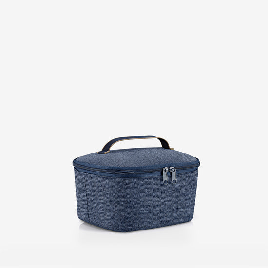 Reisenthel coolerbag S pocket herringbone dark blue (Kühltasche,dunkelblau) Kostenloser Versand international