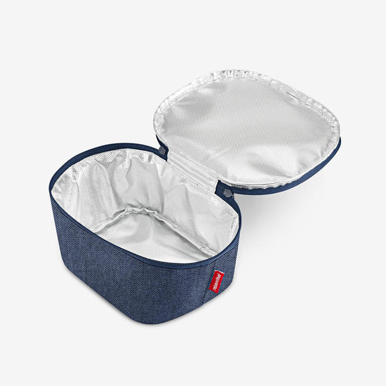 Reisenthel coolerbag S pocket herringbone dark blue (Kühltasche,dunkelblau) Kostenloser Versand international