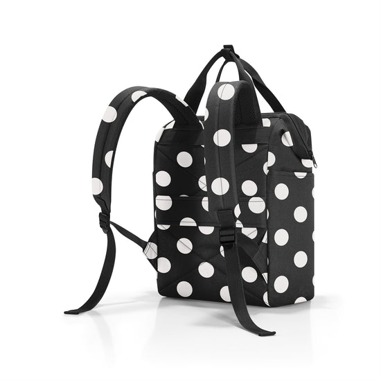 Reisenthel allrounder R dots white (Rucksack,schwarz) Exklusivangebot