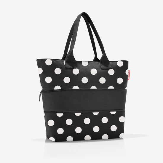Reisenthel shopper e1 dots white (Damentasche,schwarz) Top Angebot