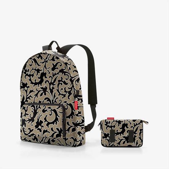 Reisenthel mini maxi rucksack baroque marble (Rucksack,schwarz) Sonderangebote