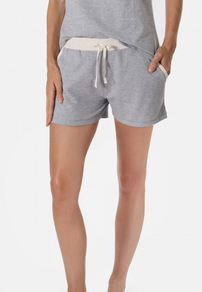 Sassamode Shorts CASUAL COMFORT MELANGE Flash Sale