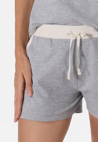 Sassamode Shorts CASUAL COMFORT MELANGE Flash Sale