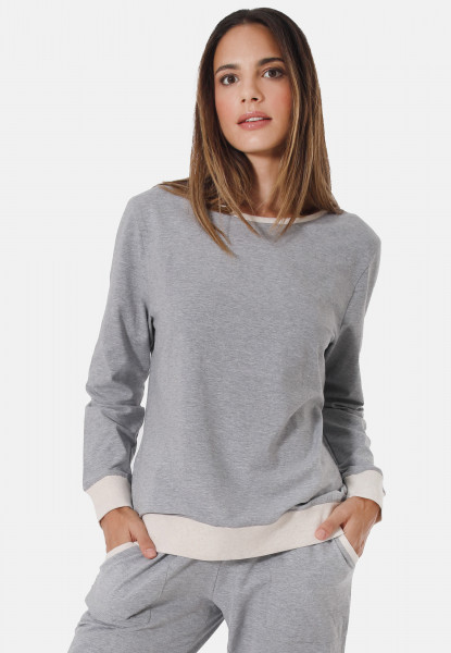 Sassamode Shirt CASUAL COMFORT MELANGE Online Shopping