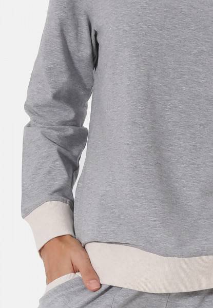 Sassamode Shirt CASUAL COMFORT MELANGE Online Shopping