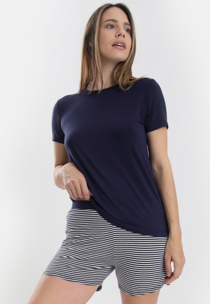 Sassamode Shirt CASUAL COMFORT STRIPE Black Friday