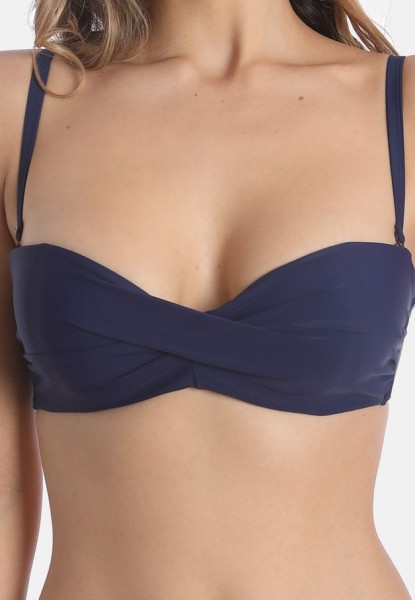 Sassamode Bikini-Top BASIC NAVY Super Rabatt
