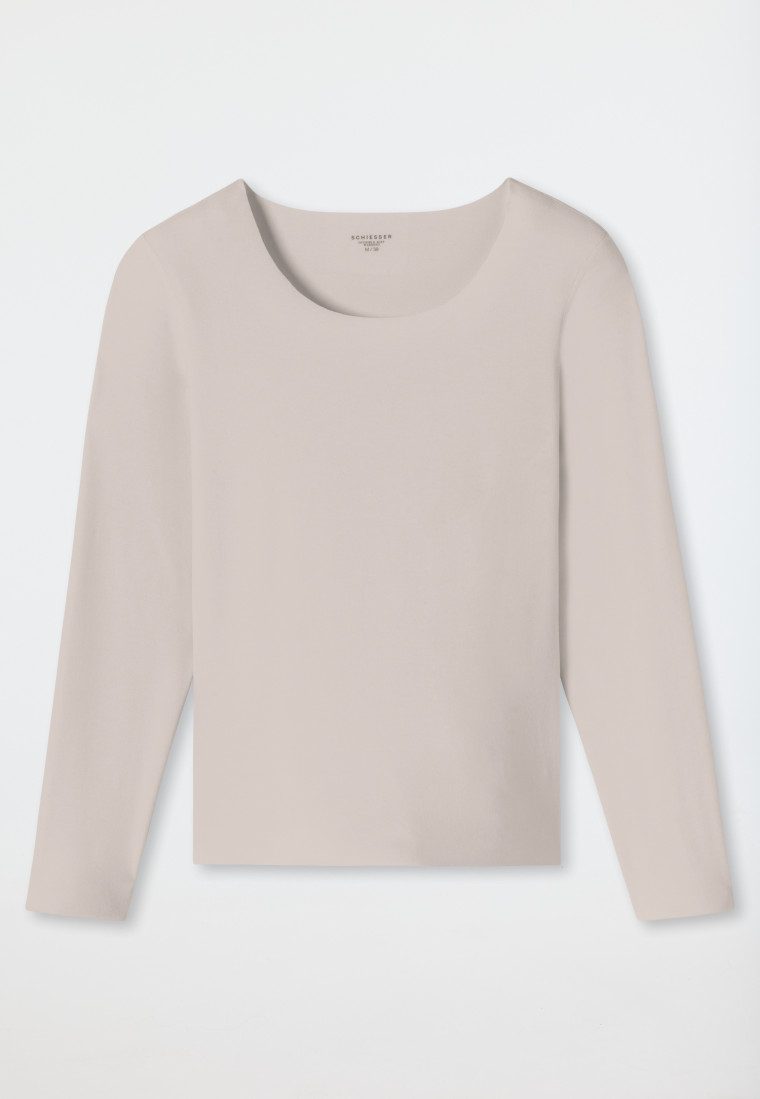 Schiesser Shirt wärmend sand - Invisible Soft Warming Günstig kaufen