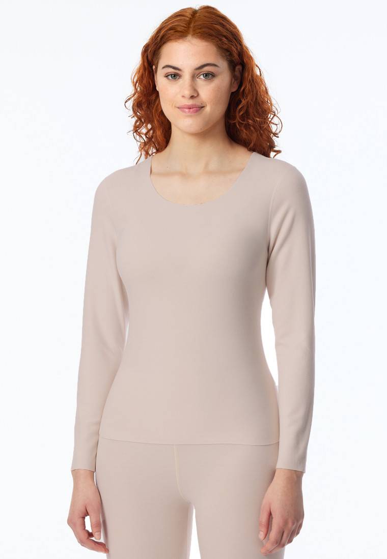 Schiesser Shirt wärmend sand - Invisible Soft Warming Günstig kaufen