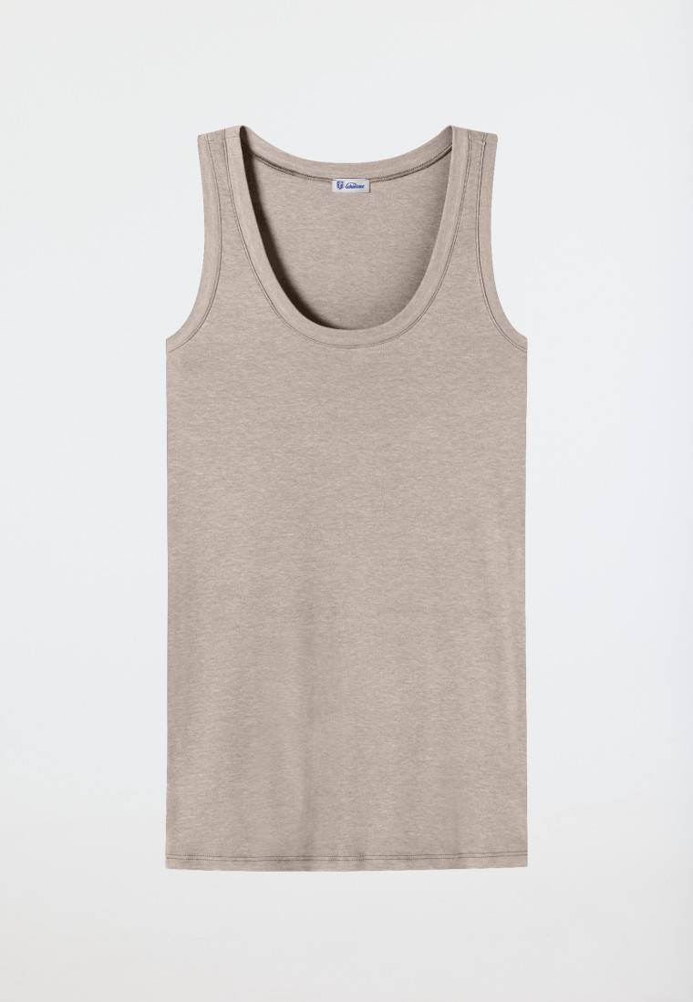 Schiesser Top beige - Revival Martina Vatertagsangebot