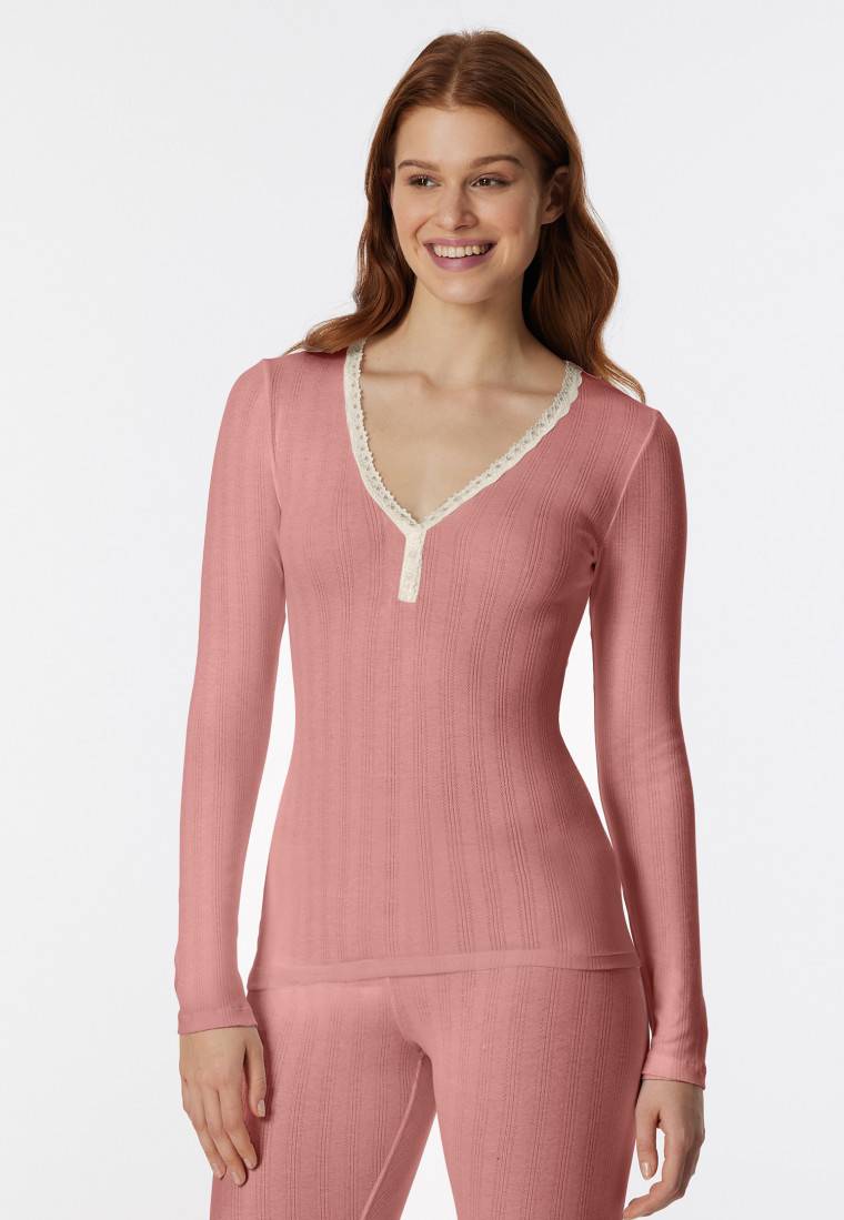 Schiesser Shirt langarm schwarz - Revival Agathe Online Outlet