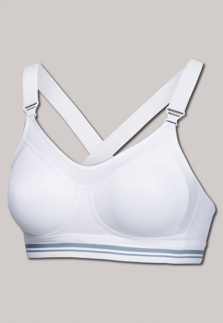 Schiesser Sport-BH Aktiv High Impact weiß - Sport BH Sonderangebote