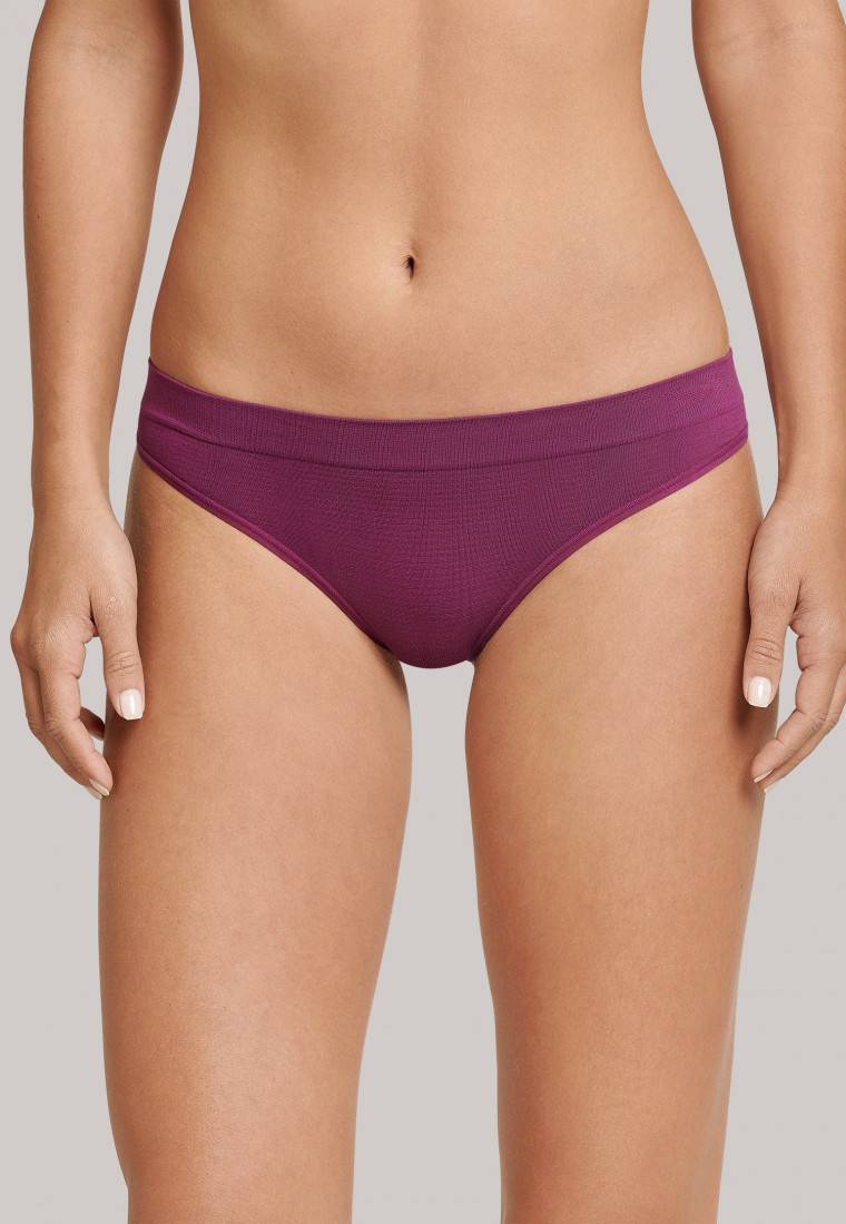 Schiesser Thong seamless Bambus beere - Active Mesh Bamboo VIP-Rabatte