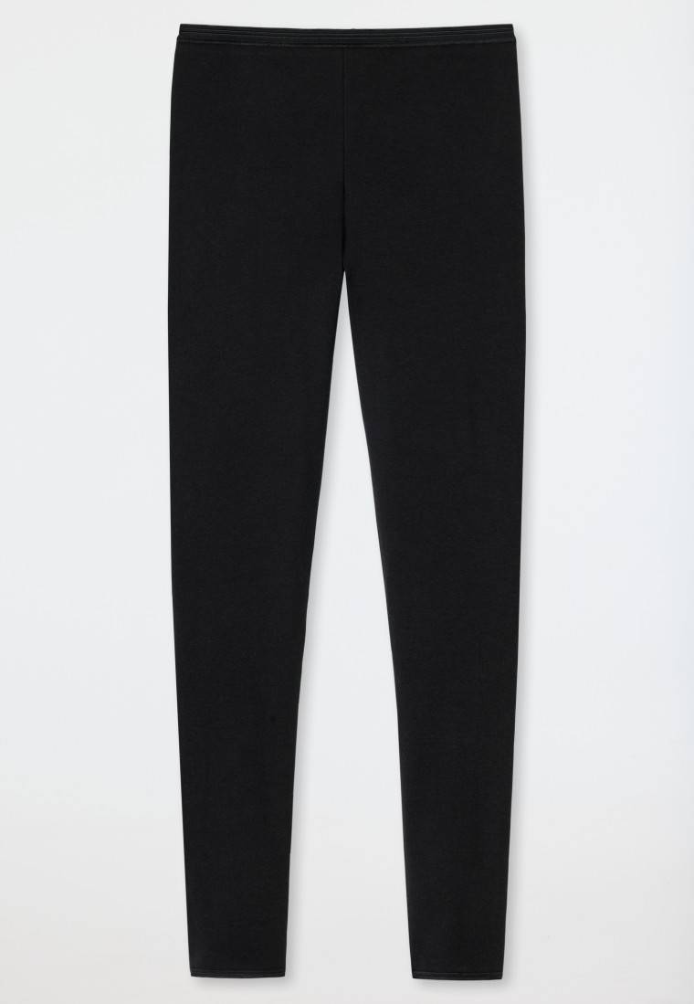 Schiesser Leggings schwarz - Luxury Begrenzte Freigabe