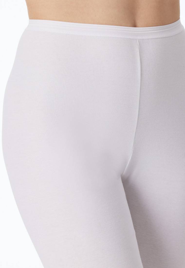 Schiesser Leggings weiß - Luxury Letzter Tag