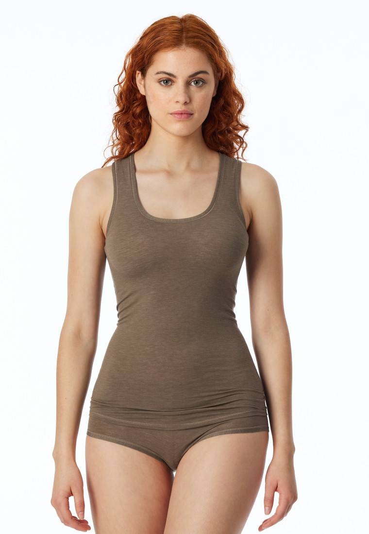 Schiesser Tank Top taupe - Personal Fit Discount Store für neue Produkte