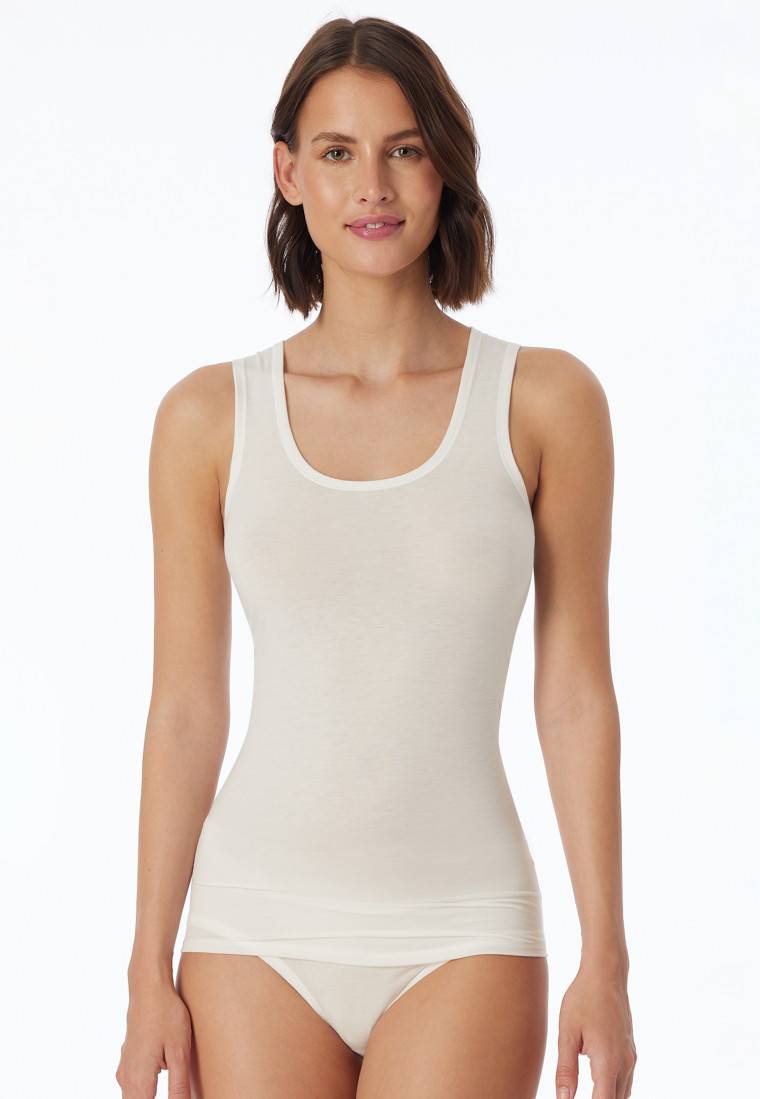 Schiesser Tank Top naturweiß - Personal Fit 50% Rabatt für begrenzte Zeit