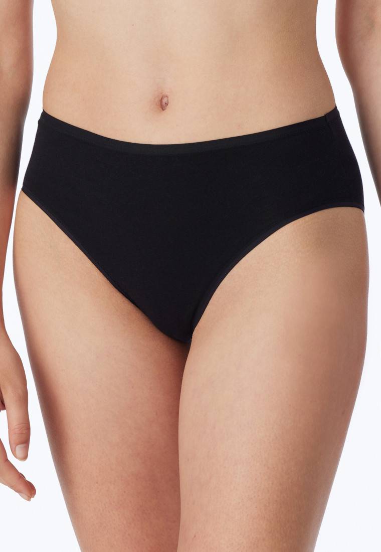 Schiesser Slips 3er-Pack schwarz - Essentials Flash Sale