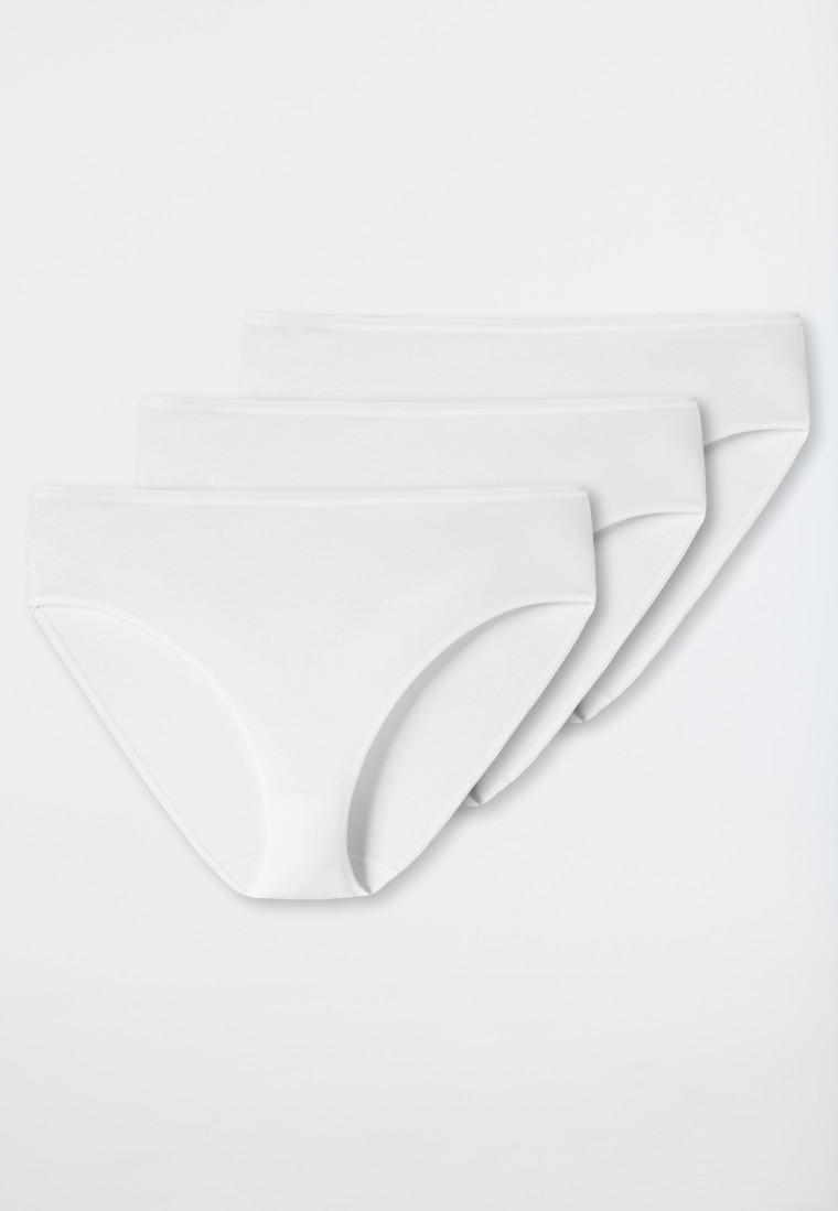 Schiesser Slips 3er-Pack weiß - Essentials Begrenztes Angebot