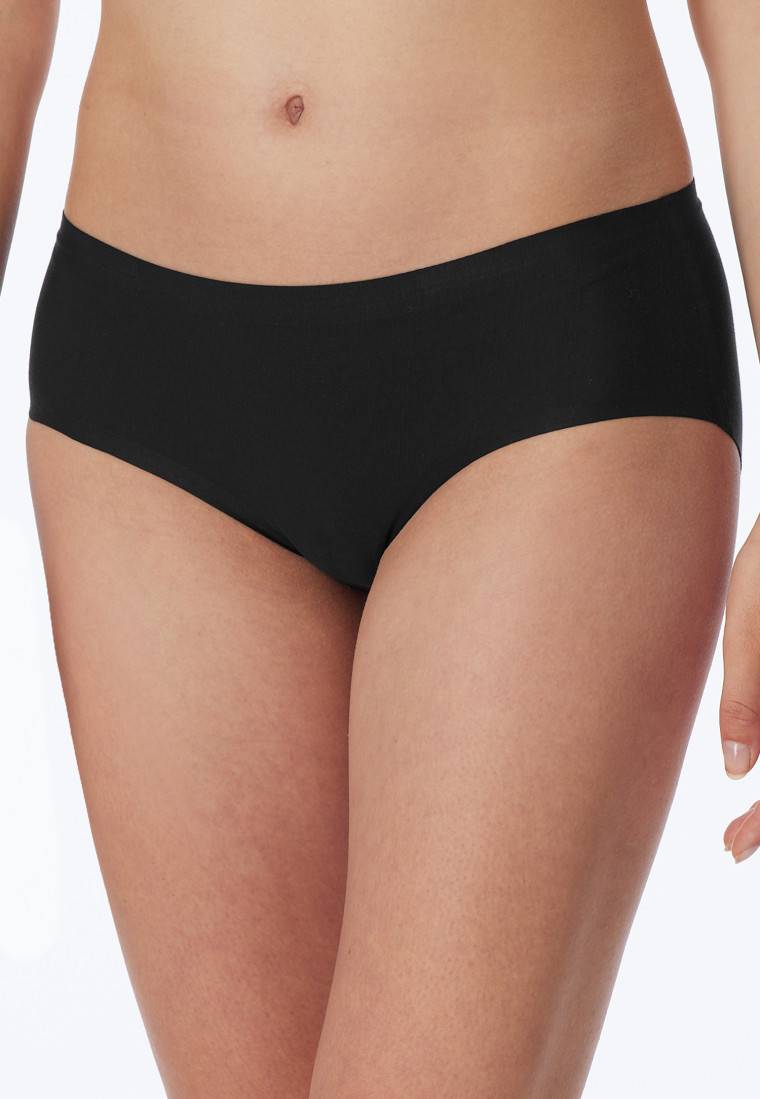 Schiesser Panty nahtlos schwarz - Invisible Cotton Online Shopping