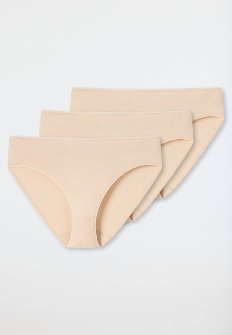 Schiesser Slips 3er-Pack sand - Essentials Exklusivangebot