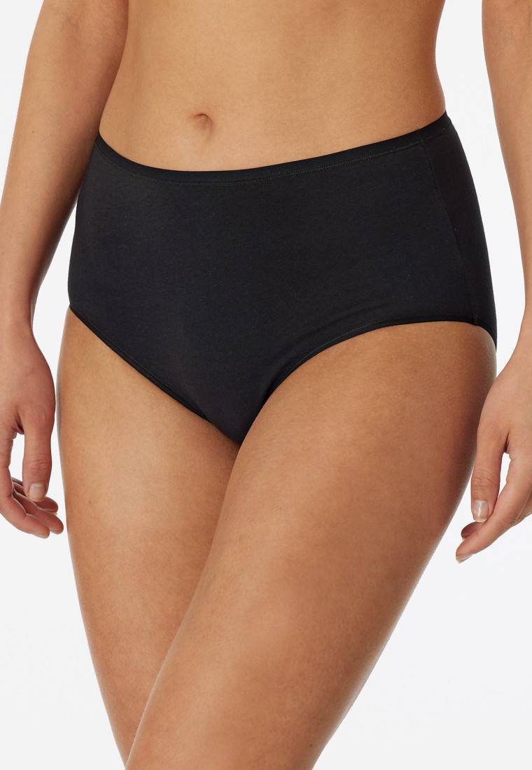 Schiesser Midi 2er-Pack Organic Cotton schwarz - 95/5 Black Friday