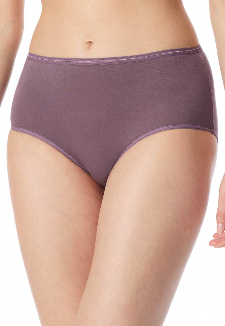 Schiesser Midi-Slips 2er-Pack dunkelblau/malve - Modal Essentials Osterangebot