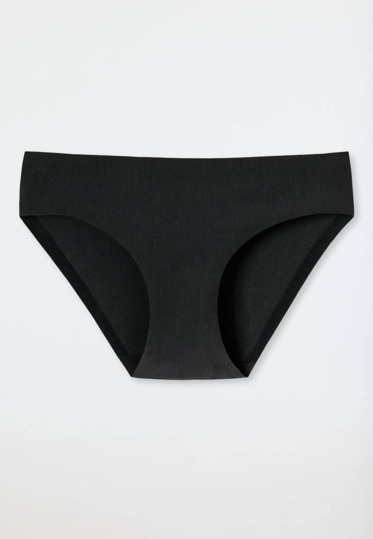 Schiesser Slip nahtlos schwarz - Invisible Cotton Muttertagsangebot