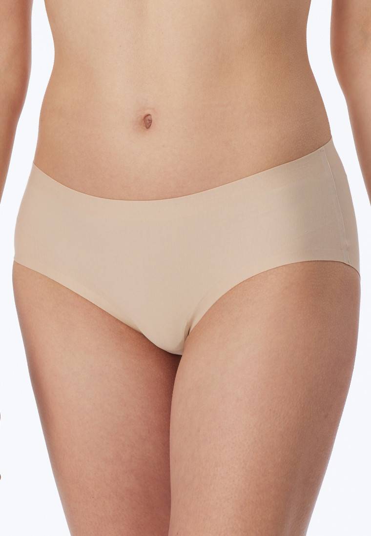 Schiesser Panty nahtlos sand - Invisible Cotton Lagerräumung
