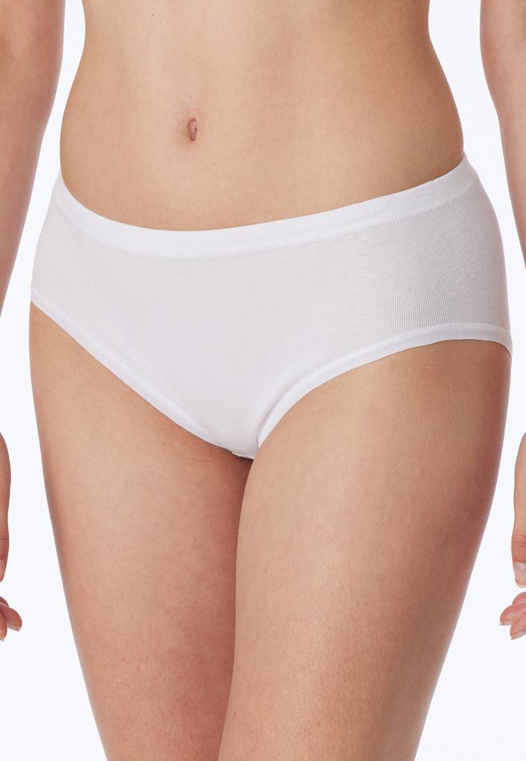 Schiesser Hüftslips 2er-Pack Feinripp weiß - Original Classics Heißer Verkauf