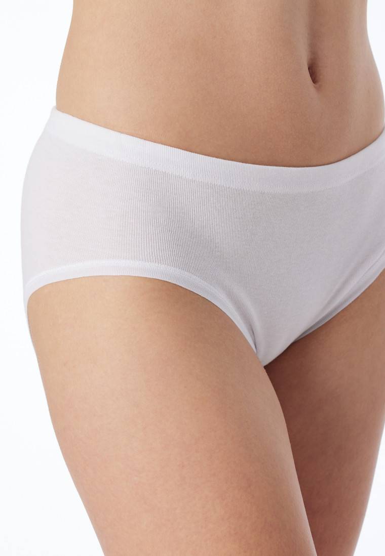Schiesser Hüftslips 2er-Pack Feinripp weiß - Original Classics Heißer Verkauf