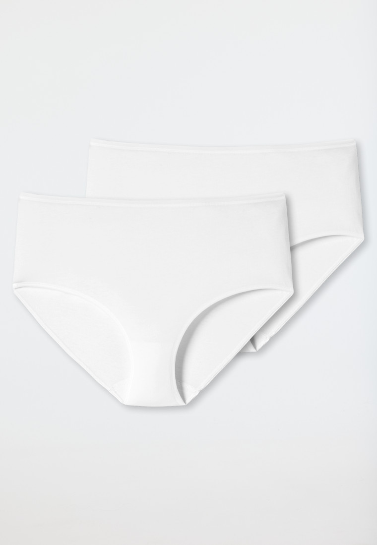 Schiesser Midi 2er-Pack Organic Cotton weiß - 95/5 Neueste Mode