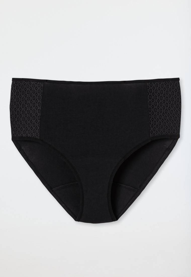 Schiesser Perioden-Panty Spitze schwarz - Secret Care Neueste Stile