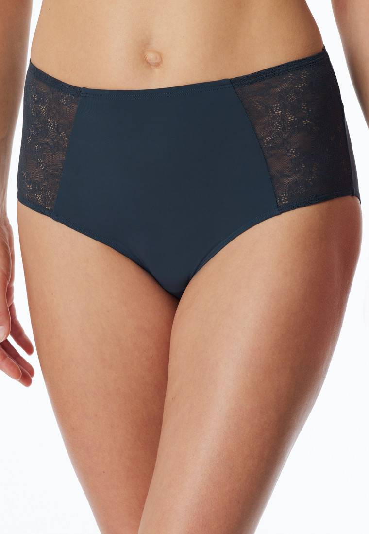 Schiesser Midi-Slip Spitze dunkelblau - Air Bis zu 60% Rabatt