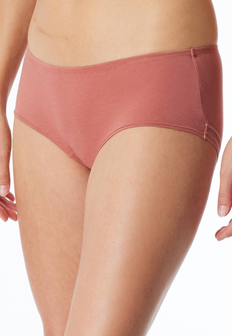 Schiesser Pantys 2er-Pack beige/siena - Cotton Lace Bis zu 65% Rabatt