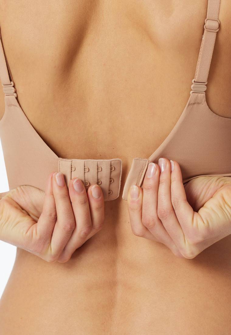 Schiesser Soft-BH mit Schale und gleitenden Cups - Unique Micro Sonderangebot der Fabrik