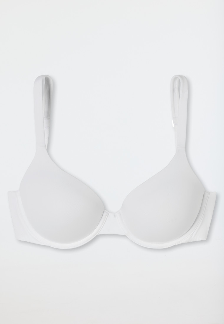 Schiesser Schalen-BH mit Bügel und gleitenden Cups weiß - Unique Micro zollfrei