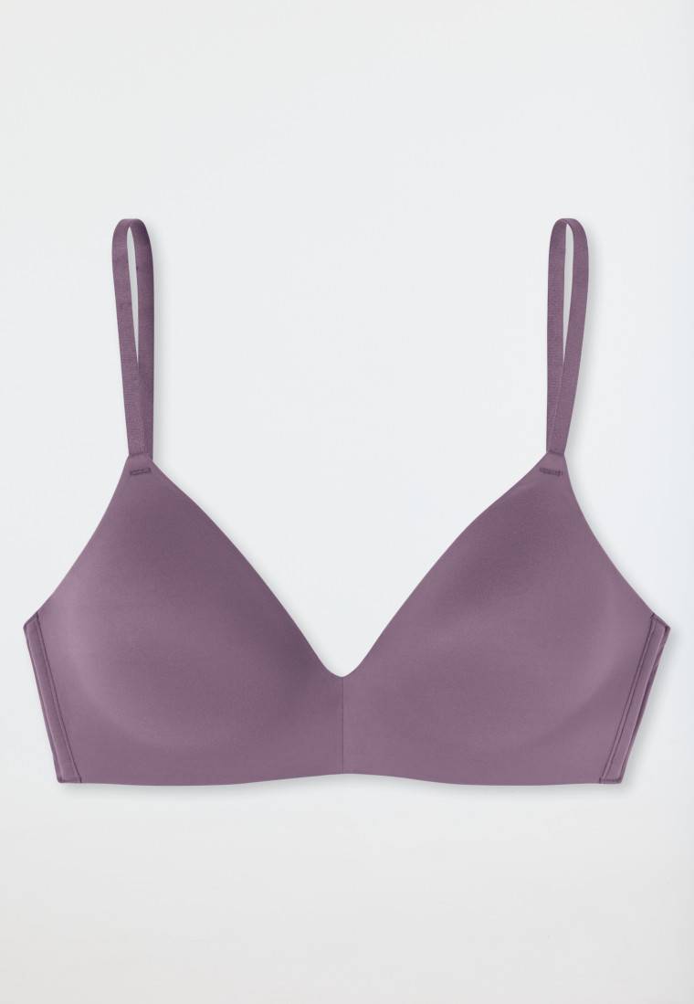 Schiesser Soft-BH gepadded ohne Bügel malve - Invisible Soft 50% Rabatt für begrenzte Zeit