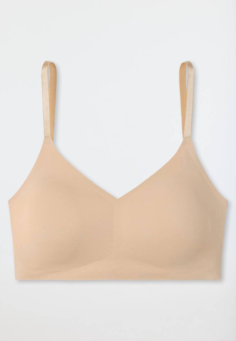 Schiesser Bustier Microfaser herausnehmbare Pads sand - Invisible Soft Angebote