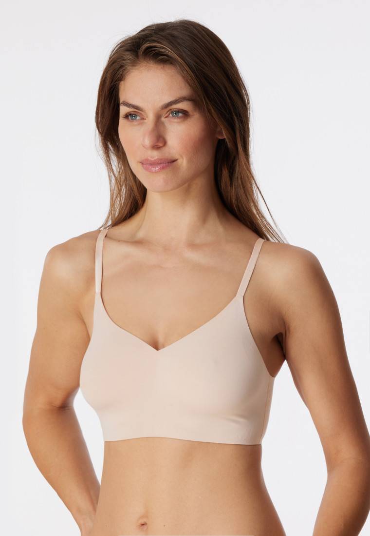 Schiesser Bustier Microfaser herausnehmbare Pads sand - Invisible Soft Angebote