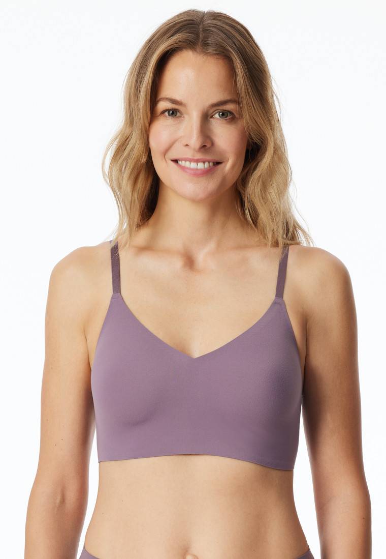 Schiesser Bustier Mikrofaser herausnehmbare Pads malve - Invisible Soft Meist gekauft